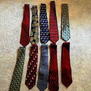 Tie Collection - 10 Ties